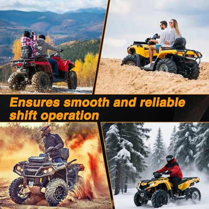 Upgraded Steel Shifter Bell Crank Compatible with Polaris Sportsman 700 600 500 400 / ATP 500 330 / Magnum 330, Reverse Gear Shifter Bellcrank Lever, Bellcrank Clutch Arm Replace# 3233906