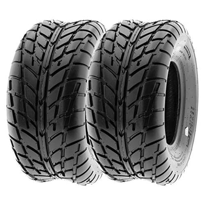 【2】SunF 225/45-10 ATV UTV Tires 225/45x10 Tubeless 6 Ply for 10 Rims - A021 - size: 225/45-10