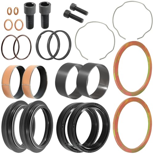 49mm Front Fork Seal Bushing Kit for Dyna Street Bob Super Glide Low Rider