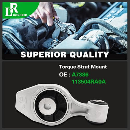 Engine Torque Strut Mount Replacement Compatible with 2013-2018 Altima - size: A7386