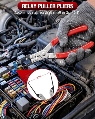 10-Piece Electrical Disconnect Pliers Kit for Cars - size: 10Pcs