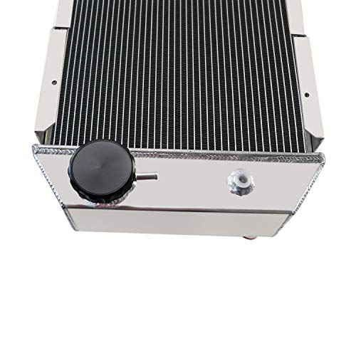 Racing Radiator Replacement for Bobcat Skid Steer 653 751 753 763 773 7753 S130G Series 666384/6666384 Cooling 3-Core All Aluminum