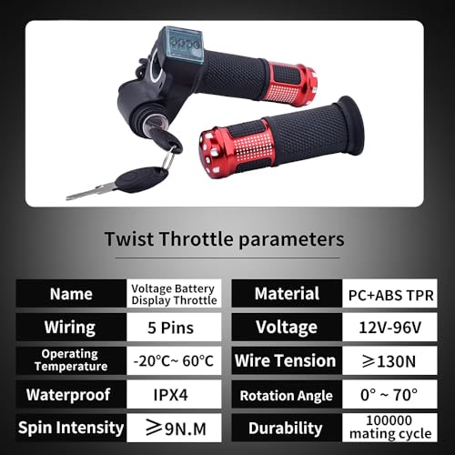 24V 350W Brushed Electric Motor Kit, Speed Controller, Throttle with Key - size: 24V 350W