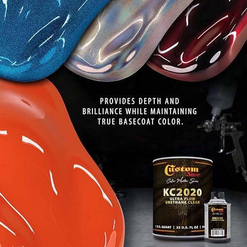 Custom Shop Ultra Flow Urethane Clearcoat with KH2021 Hardener, Quart Kit - size: Quart Kit