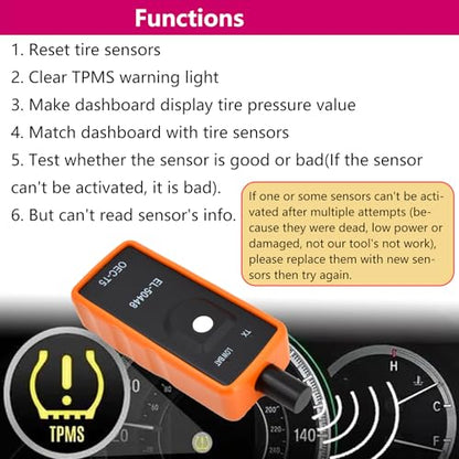 2026 Version EL-50448 GM TPMS Relearn Tool Chevy TPMS Relearn Tool for GM - size: Without Battery