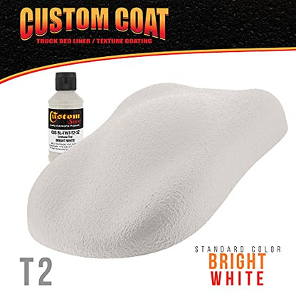 Custom Coat 3 Ounce, Bright White, Bed Liner Tint Concentrate - color: Bright White, size: 3-Ounce (Pack of 1)