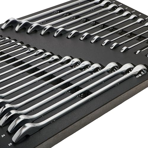 Wiha 30492 31-Piece Combination Wrench Set, SAE and Metric