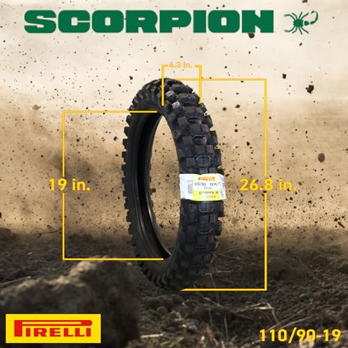 Pirelli Scorpion MX Extra X 80/100-21 Front & 110/90-19 Rear Tire Set - size: 80/100-21; 110/90-19