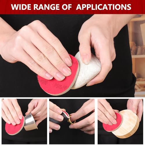 Shinboc 20 PCS 3 Inch Sanding Sponge 2500 Grit, Hook and Loop Sanding Disc - style: 2500 Grit