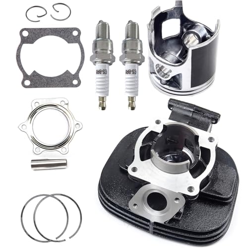 ECCPP 195CC Cylinder Rebuild Kit 1988-2006 for Yamaha YFS200 Blaster - size: 2XJ-11631-01-97