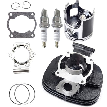 ECCPP 195CC Cylinder Rebuild Kit 1988-2006 for Yamaha YFS200 Blaster - size: 2XJ-11631-01-97