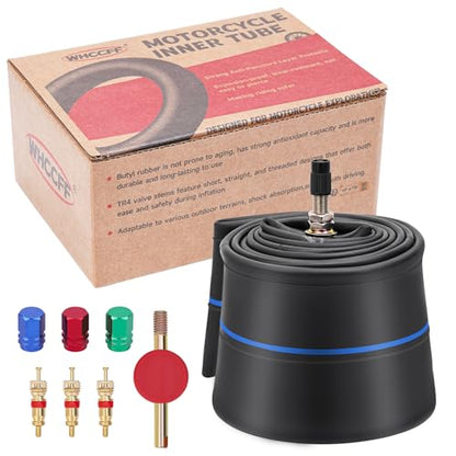2.75/3.00-19 Motorcycle Heavy Duty Tire Inner Tube 70/100-19 Inner Tire - size: 2.75/3.00-19" 1pc