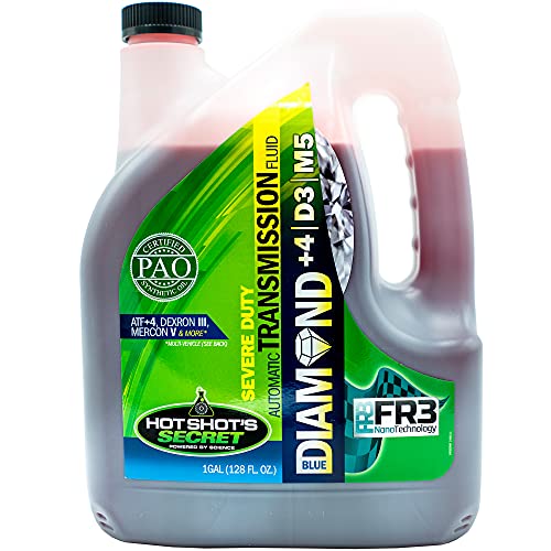 Hot Shot's Secret Blue Diamond ATF+4 Transmission Fluid, 1 Gallon