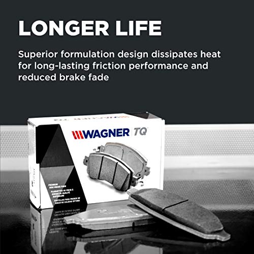 Wagner Brake ThermoQuiet QC1092 Ceramic Disc Brake Pad Set - size: QC1092, style: TQ - Ceramic