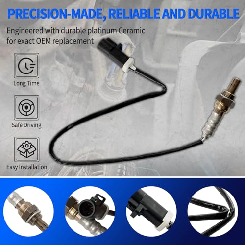 2PCS Oxygen Sensor Upstream Downstream O2 Sensor Compatible with Ford F150 F250 Ranger Expedition Explorer Escape, Mazda Tribute, Lincoln & More Replace# 15716,15717,15718, 15719,ZZC318861