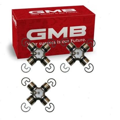 3 pc GMB Front Shaft All Universal Joints for Nissan Frontier 2005-20