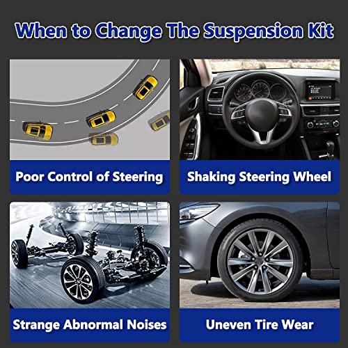 Front Lower Control Arm Suspension Kit Fit for 2014-21 Mazda 6