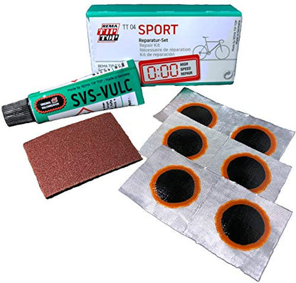 REMA TIP TOP TT04 Tube Tire Repair Patches, Vulcanizing Inner Tube Vulcanizing Patches, Repair Pack