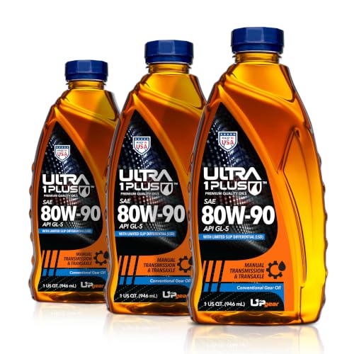 SAE 80W-90 Gear Oil API GL-5 3 Quarts - size: 3 Quarts Pack