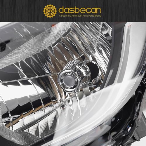 Dasbecan Left side Halogen Headlight Compatible With Kia Soul 2014-2019 - size: Left