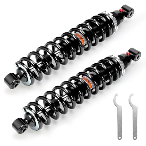 Monotube Rear Shocks, Shock Absorber, Struts for Honda Rancher 350 (2004-2006), OEM# 52400-HN4-980 52400-HN5-980, 52400-HN5-970, 52400-HN4-M61, 1515-0465, Amortiguadores for Honda Rancher 350