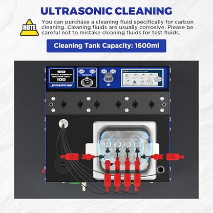 V311 Fuel Injector Cleaner Machine for GDI/EFI/FSI Injector Testing - size: GDI V311