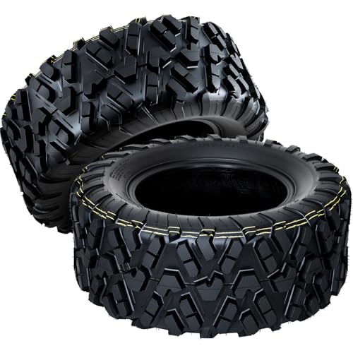 27x11x14 ATV UTV Tires, 27 11 14 All-Terrain Tires,A102, 27x11-14 UTV ATV Tire for Off-Road, Mud, Dirt, Sand, Street Trail, 6PR Tubeless,2 Pack - size: 27X11-14, style: Pattern D