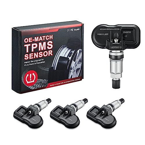 BDFHYK Upgrade TPMS Sensor 2006-2020 GM 315Mhz Tire Pressure Monitoring Sensor Compatible for Chevy Silverado GMC Cadillac Buick Pontiac Replace#13598771 13598772 13586335 13581558 4 Pack - style: 13598772