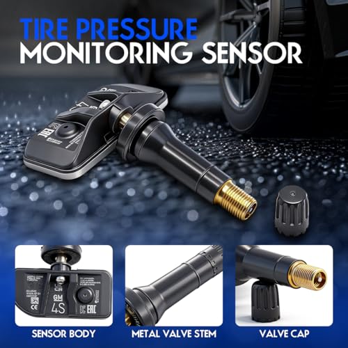 TPMS Tire Pressure Monitor Sensor, Compatible with Chevy Silverado Suburban Tahoe GMC Sierra Canyon Yukon Cadillac Eacalade, Replace#13542523 - color: 13542523