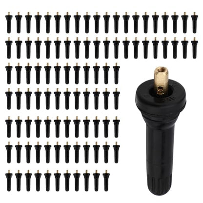 AULINK 100PCS 20008 TPMS Snap-in Tire Pressure Sensor Valve Stem 2005-2016
