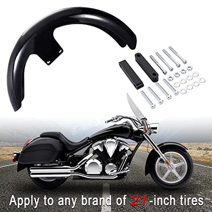 21 inch Front Fender Wheels Wrap Front Fender for Harley Touring