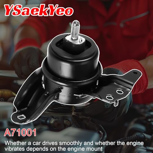 3Pcs Engine Motor Mount Set Compatible with Optima 2011–2015 2.4L - size: A7197