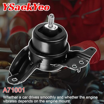 3Pcs Engine Motor Mount Set Compatible with Optima 2011–2015 2.4L - size: A7197