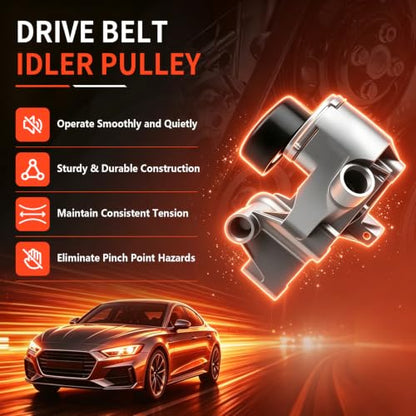 38271 Belt Tensioner w/Pulley for Buick LaCrosse Chevy Impala - size: 38271
