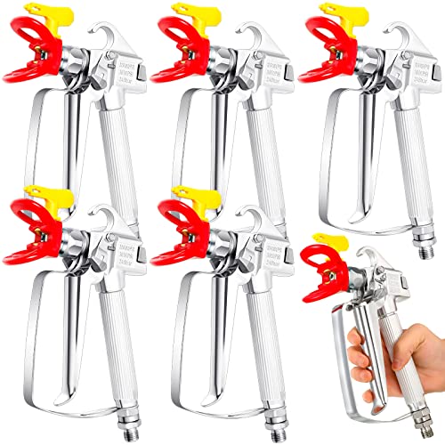 Chumia Airless Paint Spray Gun 3600PSI 517 Tip Swivel Joint Parts, 6 Sets