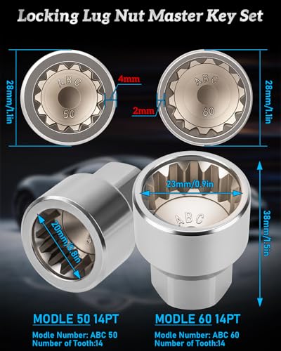 Wheel Lock Removal Kit for Porsche & VW Touareg