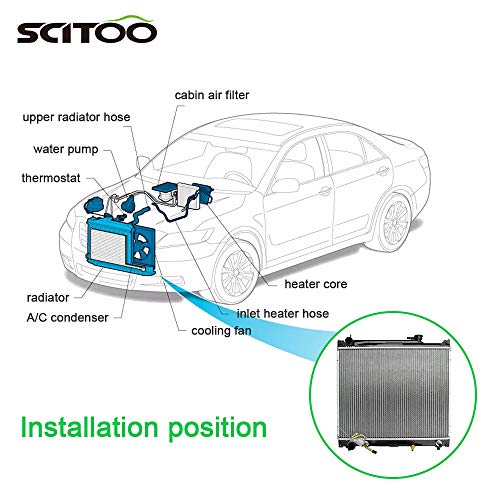 Radiator Compatible With For Chevrolet for Tracker 1.6L 2.0L 2.5L - style: RAD:2087