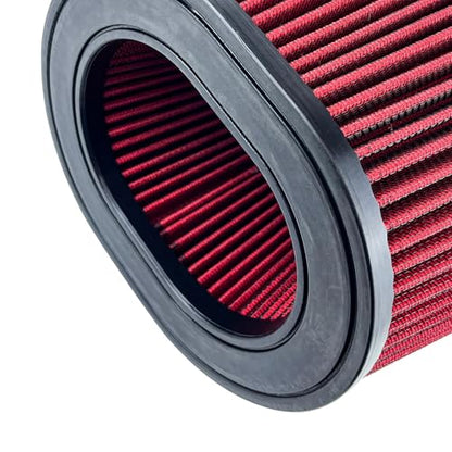 Cold Air Intake Filter 24-91064 Air Intake Filter 5 IN F x (9x7-1/2) IN B x (6-3/4x5-1/2) IN T x 7 IN H Intake Filter