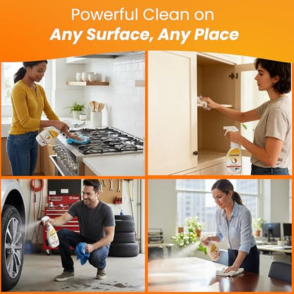 Citra Solv Multi Purpose Cleaner & Degreaser Spray, Valencia Orange, 22 oz - size: 22 Fl Oz