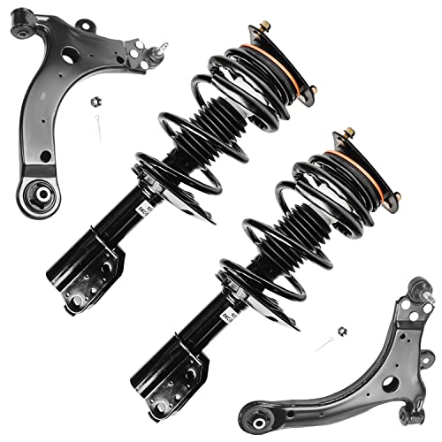 Detroit Axle - 4pc Front End Suspension Kit for Chevy Impala Monte Carlo - size: 4QC2600254/Big Kit