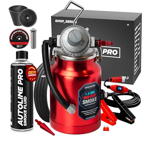 AutoLine Pro Shop Series Smoke Machine Kit +Cone & Gas Cap - EVAP Tester - style: Shop Series & Acc