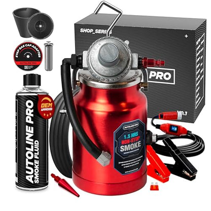 AutoLine Pro Shop Series Smoke Machine Kit +Cone & Gas Cap - EVAP Tester - style: Shop Series & Acc