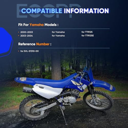 ECCPP 124cc Cylinder Top End Rebuild Kit for Yamaha for TTR125 2000-2003 - size: 5VL-E1310-00