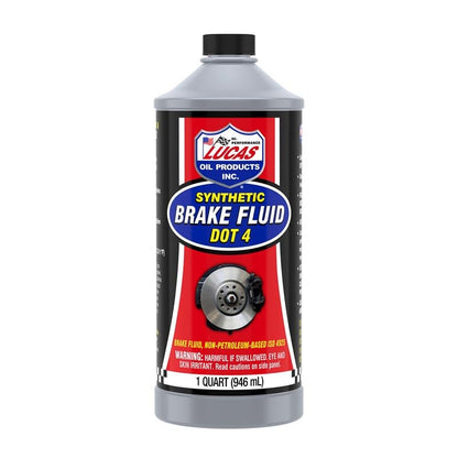 Lucas Oil 10788 Synthetic Brake Fluid DOT 4 - 1 Quart (Pack of 1) - size: Quart, style: DOT 4