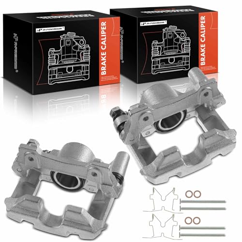 A-Premium Rear Left and Right Side Disc Brake Caliper with Bracket - style: Rear Driver and Passenger Side