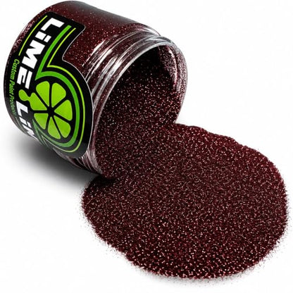 LiME LiNE Sprayable Metal Flake Paint Additive: Solvent Resistant Glitter for Automotive Custom Painting (Brandywine) - color: Brandywine
