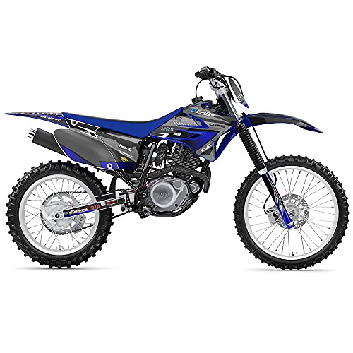 2005-2025 TTR 230 SURGE Black Complete Kit With Rider I.D. Compatible with Yamaha | Senge Graphics Inc - color: Black, size: Complete Kit With Rider I.D.