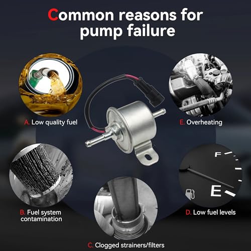Fuel Pump EG371-52020 EG371-52023 Compatible with Kubota Tractor