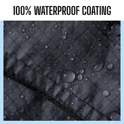 Autotech Park Protective Tire Covers 4 Pack for RVs, Trailers, Campers, SUVs, and Trucks. Oxford Material for Ultimate Protection in All Seasons. Durable Covers for Tires with 19-22 Inches Diameter - size: Tire Diameter 19"-22"