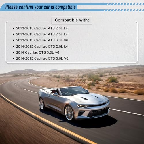 Radiator Cooling Fan Compatible with 2013-2015 ATS, 23190331 - size: 2013-2015 Cadillac ATS